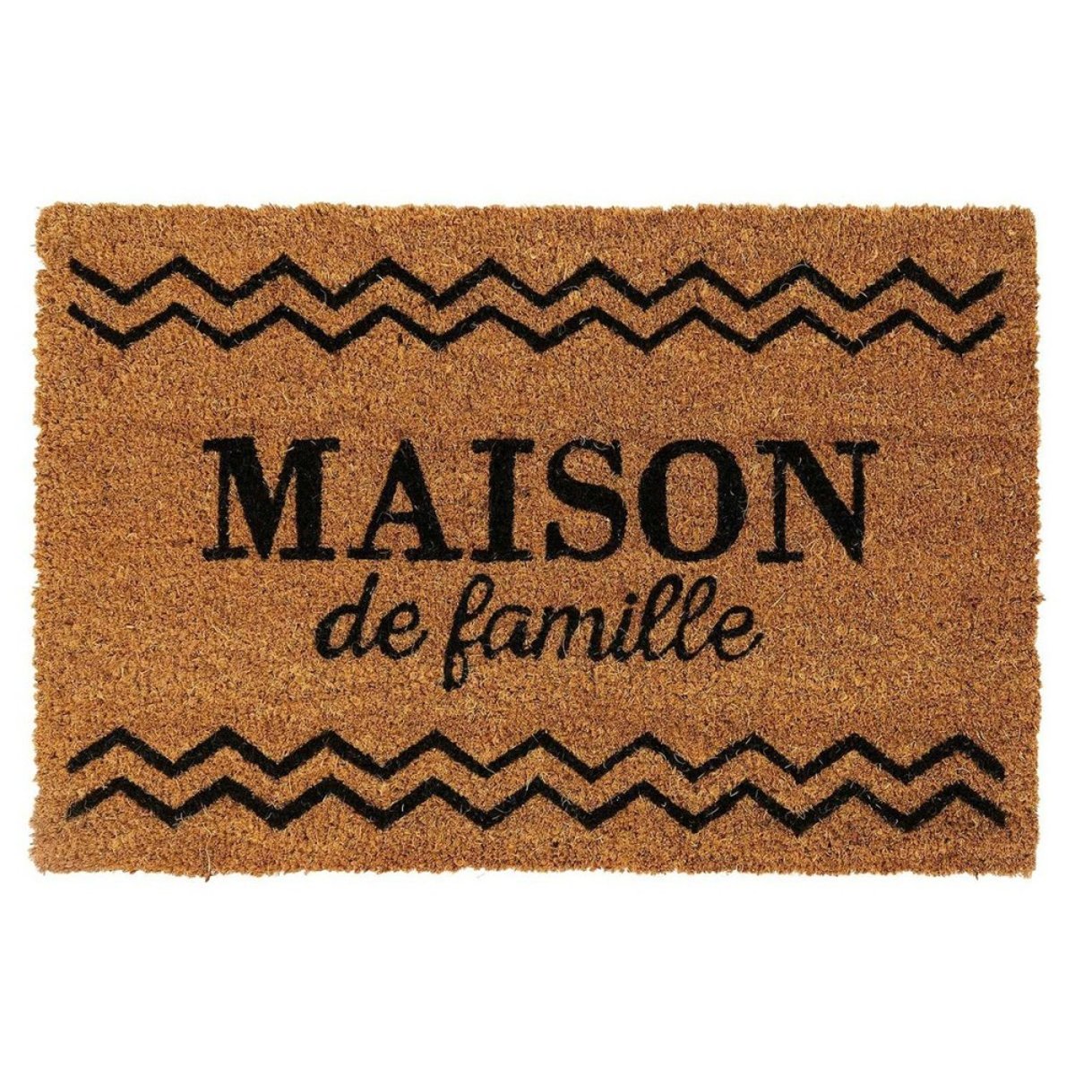 Paillasson Coco 40x60  Maison de famille marron, DECORATIE
