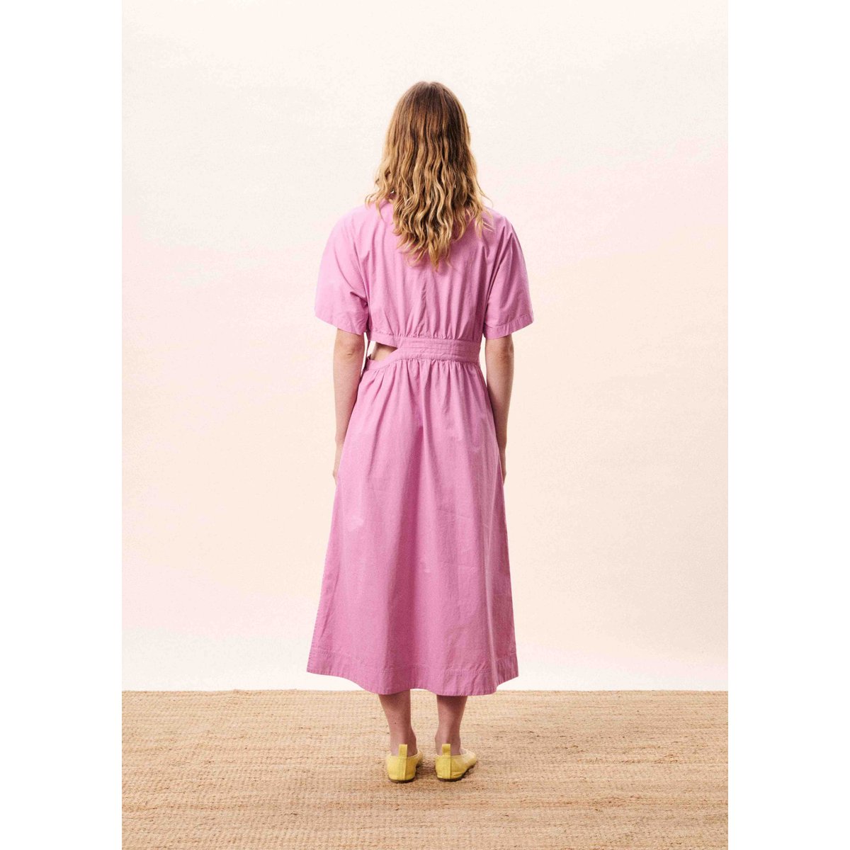 Robe longue MAVERA violet, FRNCH