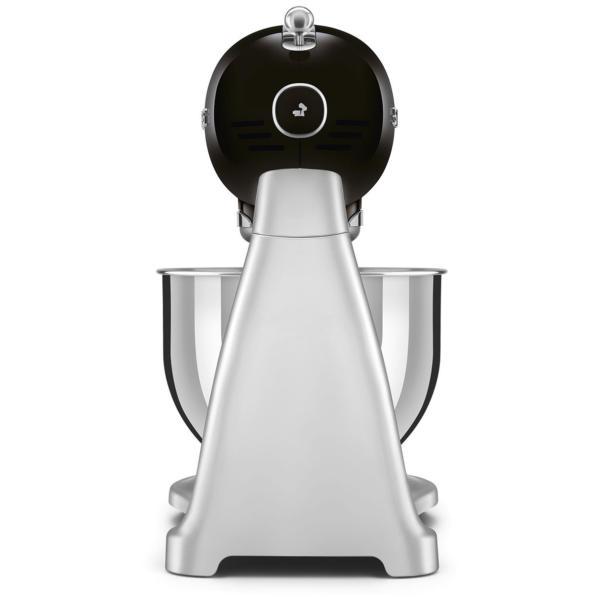 Robot patissier socle inox SMF04 noir brillant, SMEG