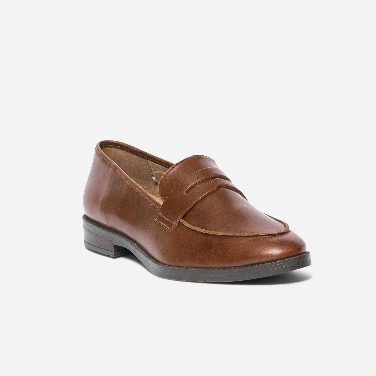 Mocassin en cuir HABUGA cognac, ERAM