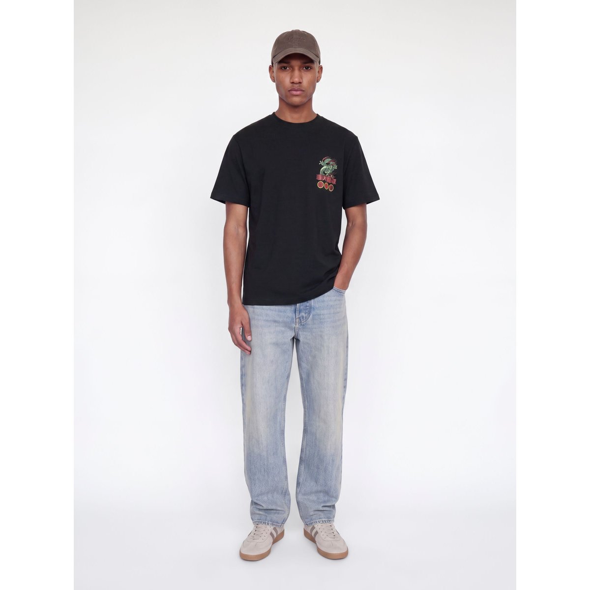 T-Shirt black 1, JACK & JONES