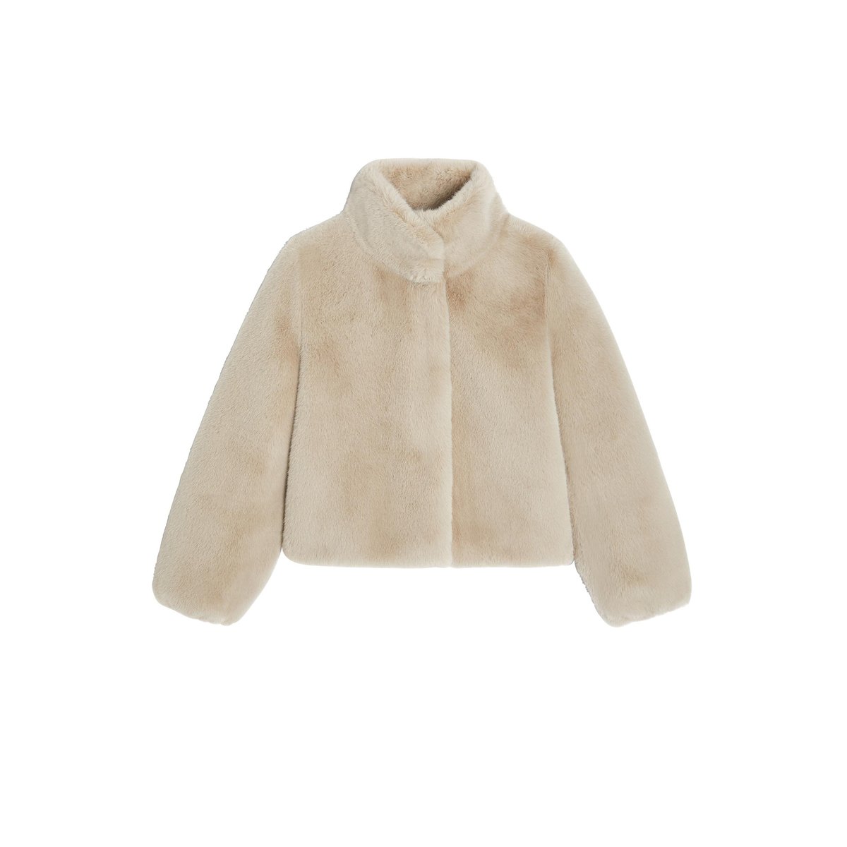 Blouson coupe courte et doux beige, RODIER