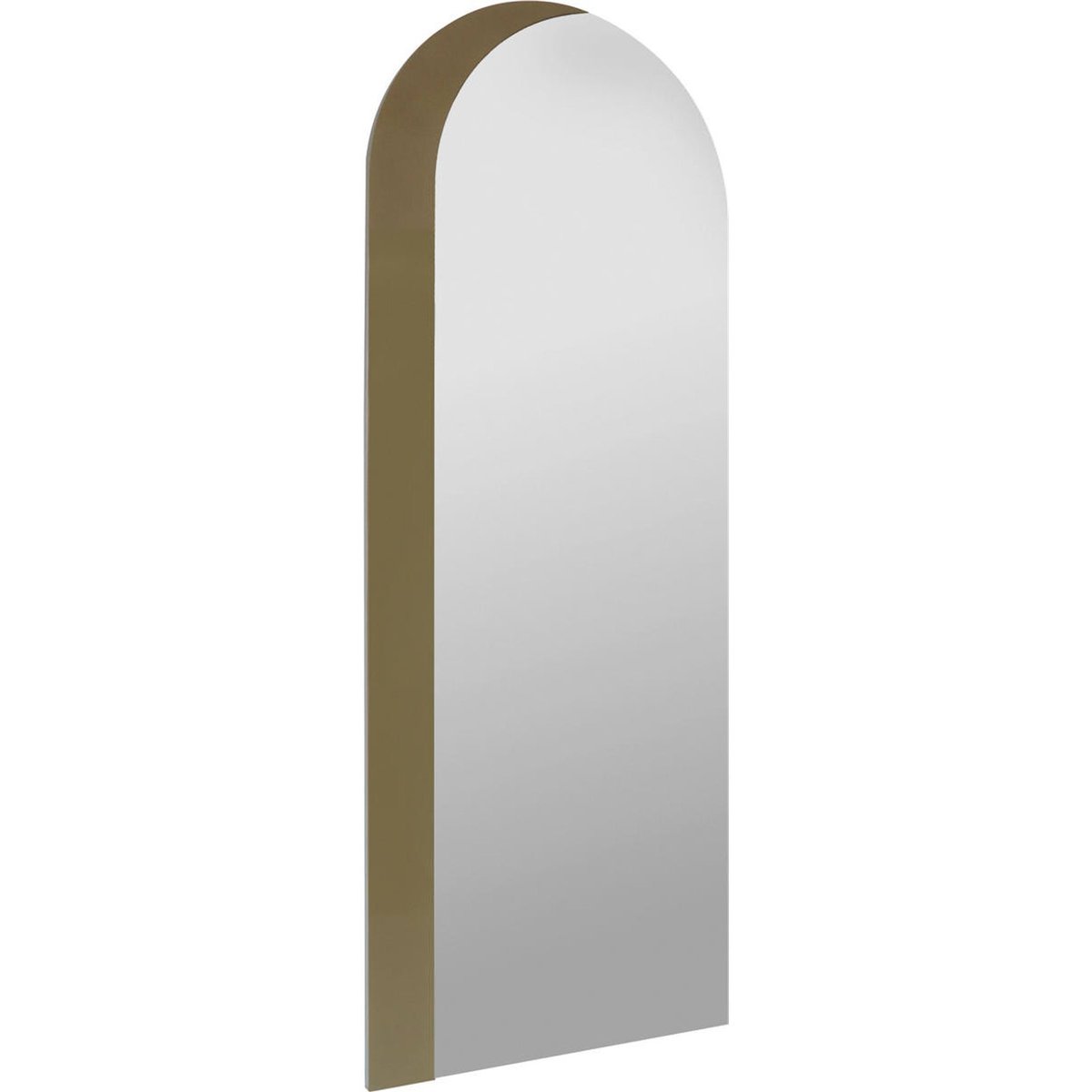 Miroir arche en verre élégant doré champagne, RECOLLECTION