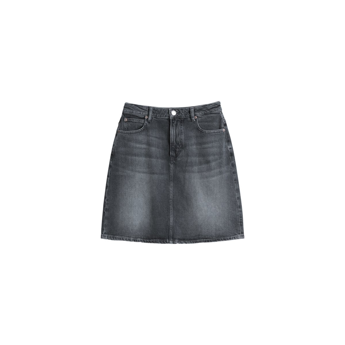 Jupe en jean regular avec CIRCULOSE gris, MARC O'POLO