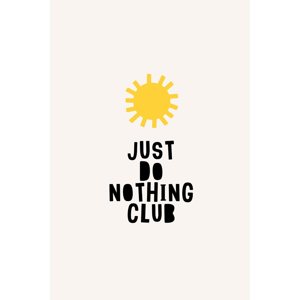 Tableau just do nothing club tableau alu dibond, HEXOA