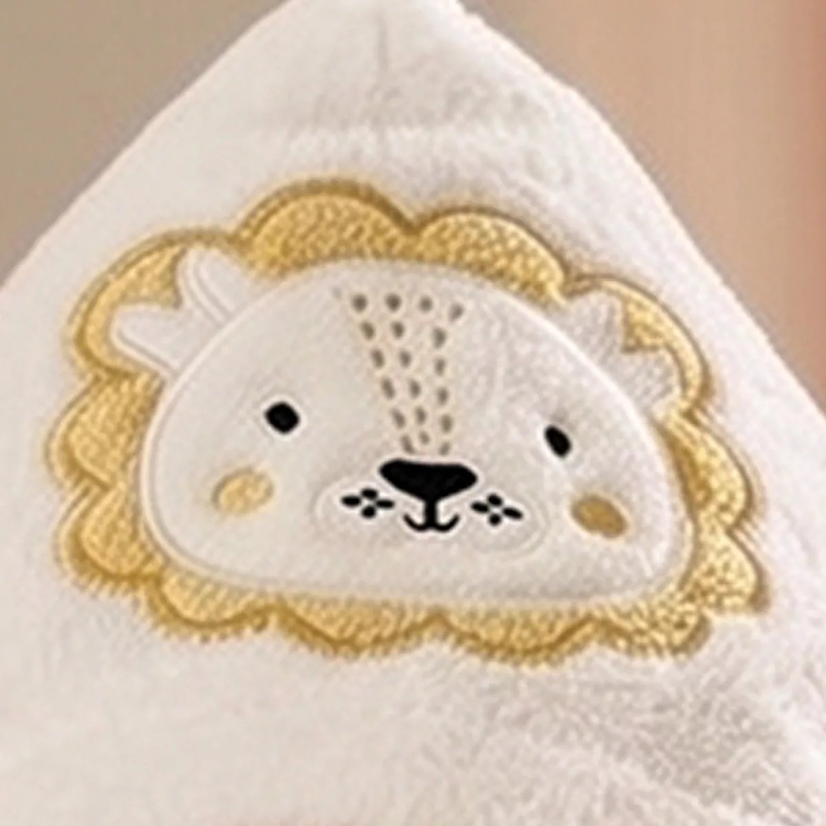 Peignoir enfant enfant pur coton PETIT LION angora, GARNIER THIEBAUT