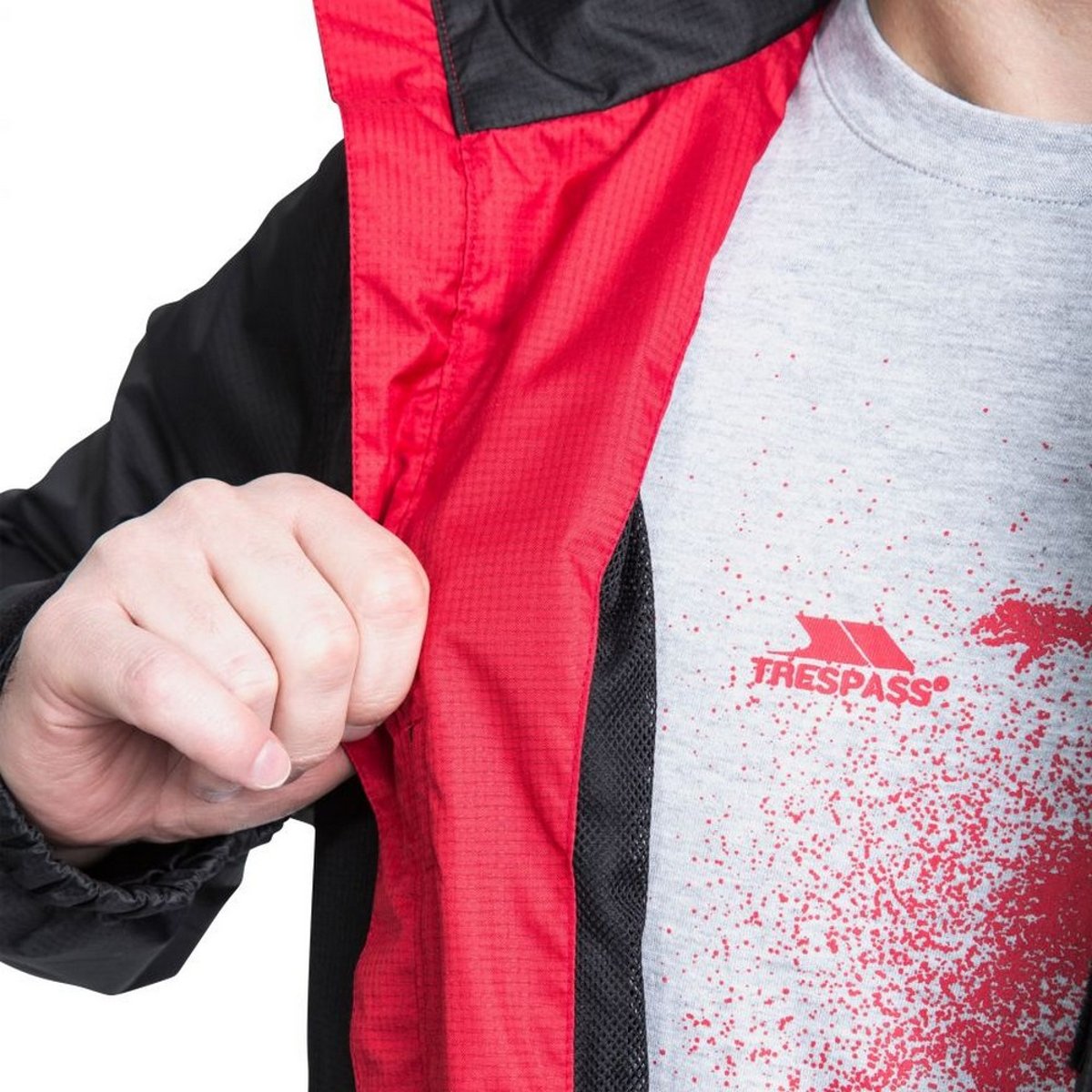 Imperméable FRASER noir, TRESPASS