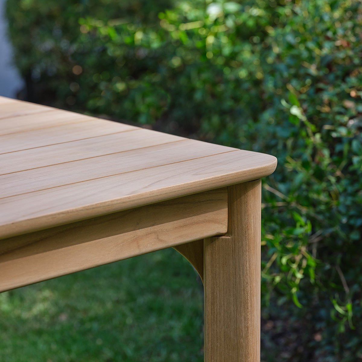 Table de jardin en teck 8 personnes PIANA naturel, BERAH GETAH
