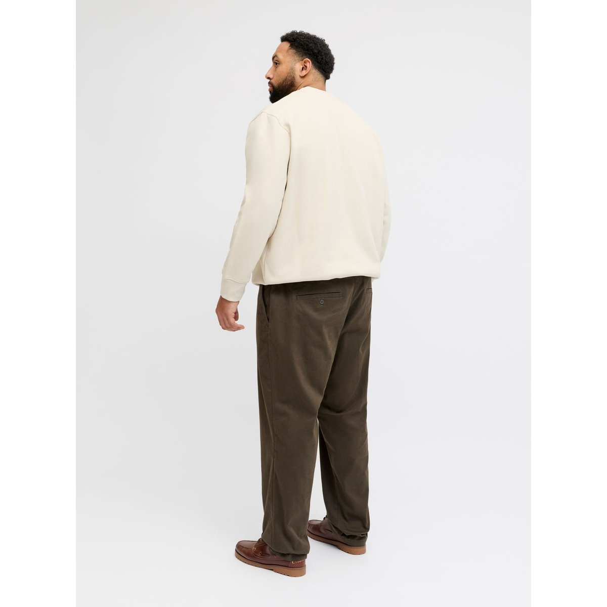 Pantalon Coupe Décontractée grise - beluga 1, JACK & JONES
