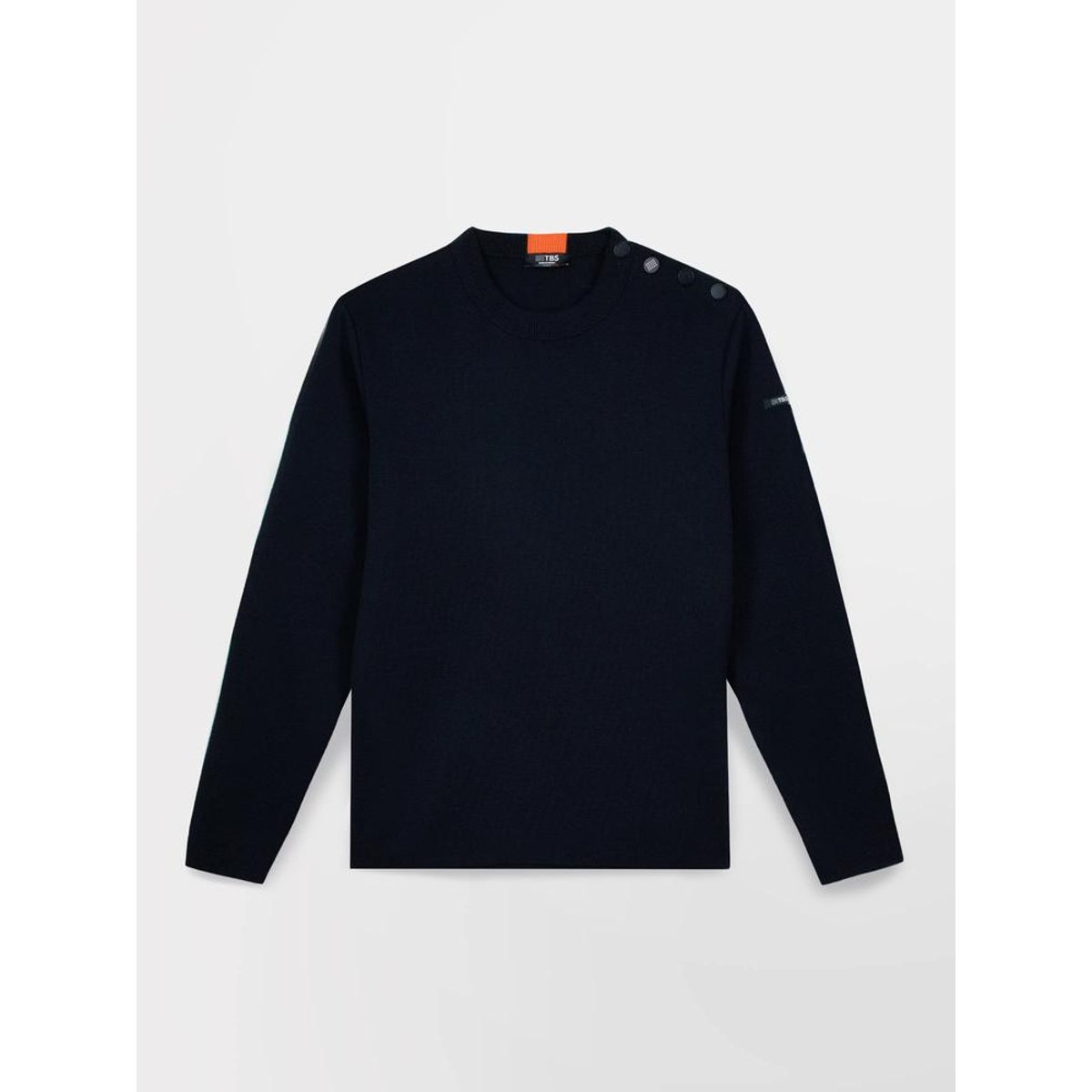 Pull fabriqué en France CELESTIN marine, TBS