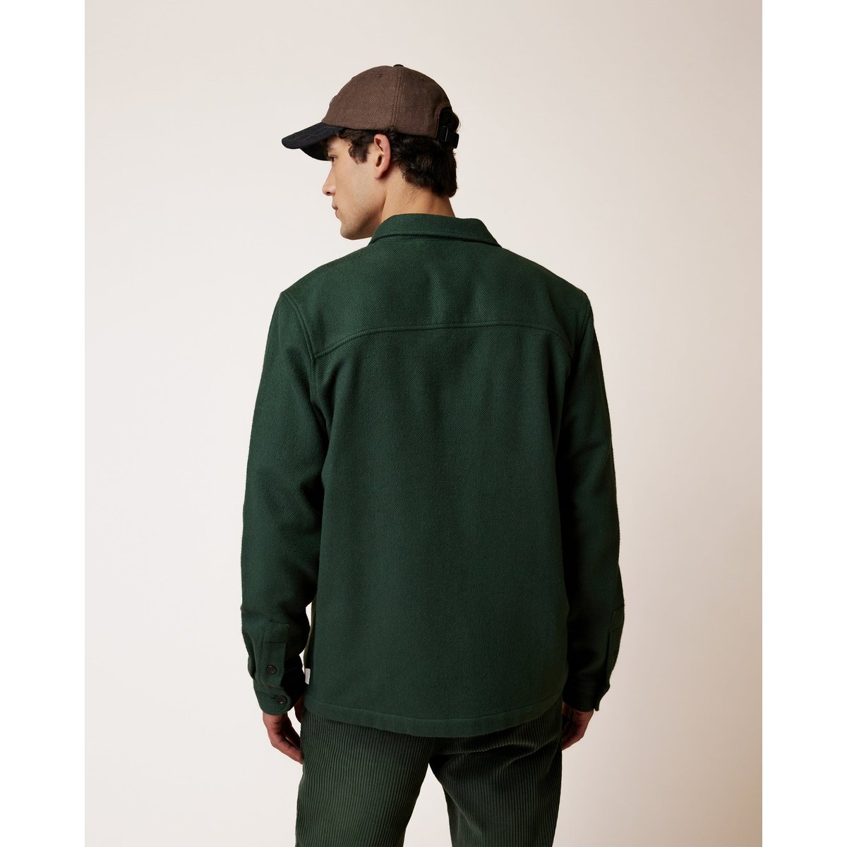 Sur-chemise vert foncé, FAGUO