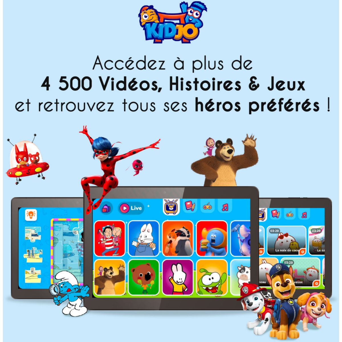 Tablette enfant LOGIKIDS Star couleur unique, LOGICOM