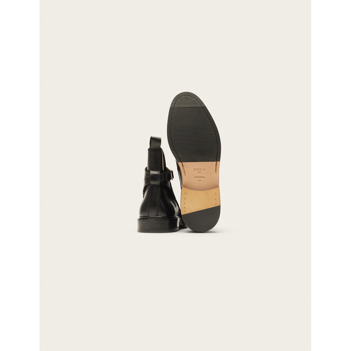 Bottines GAETAN noir, ODAJE