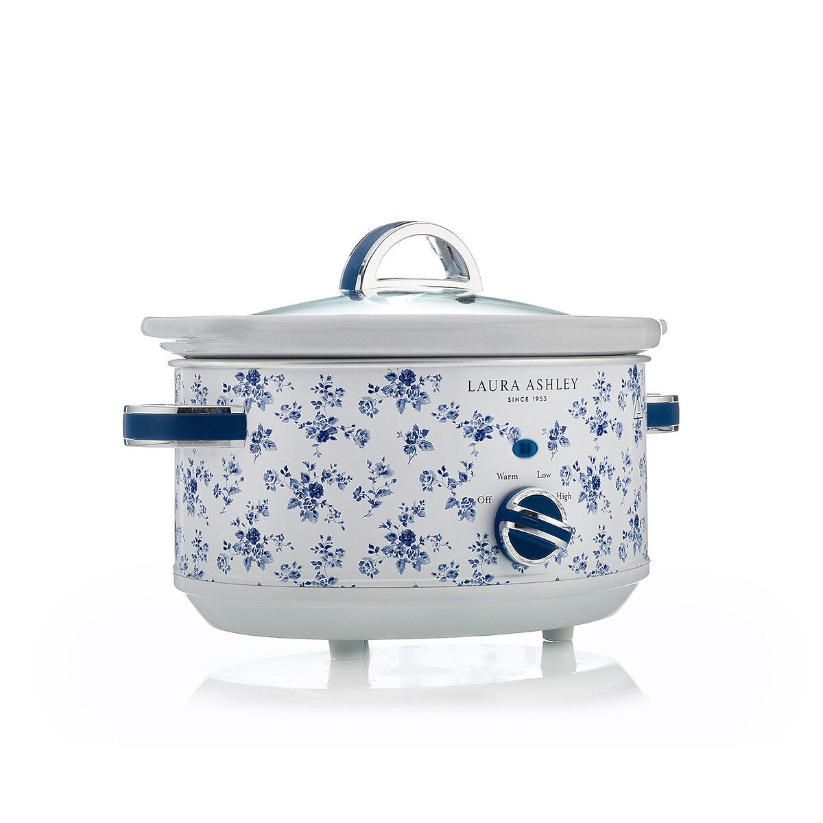 Laura Ashley 3.5L Slow Cooker - VQSLWC3 white, LAURA ASHLEY