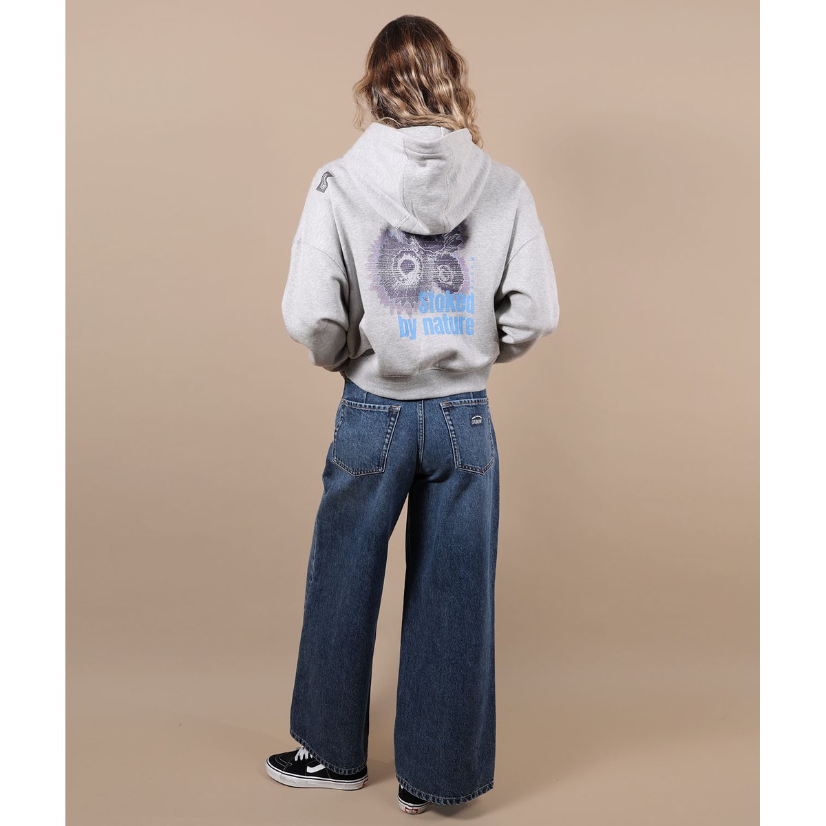 Sweat à capuche NATURE grey heather, OXBOW