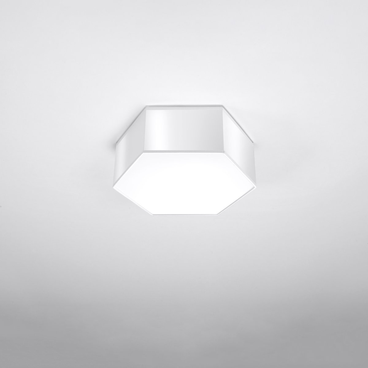 Plafonnier PVC Blanc E27 2 Sunde 11 blanc, EDEN