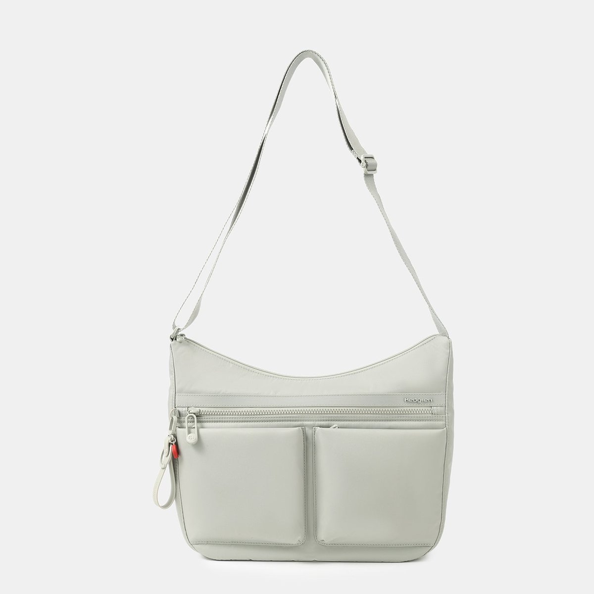 Sac bandoulière format A4 RFID pussywillow grey, HEDGREN
