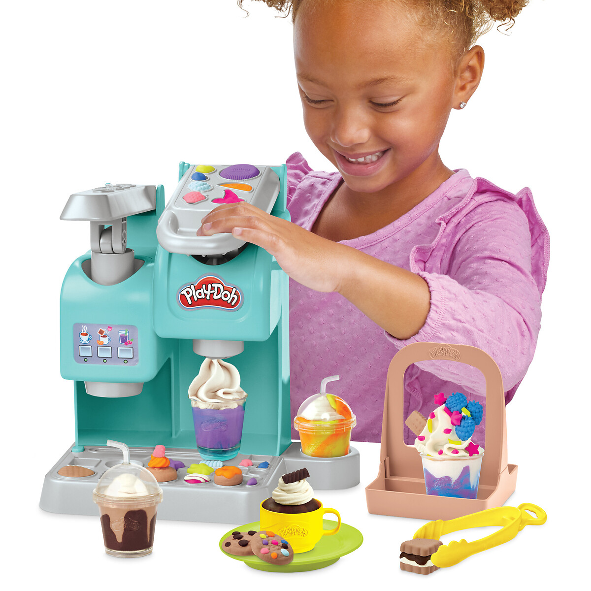 Set de jeux Café Creations Cuisine Play-Doh multicolore, HASBRO