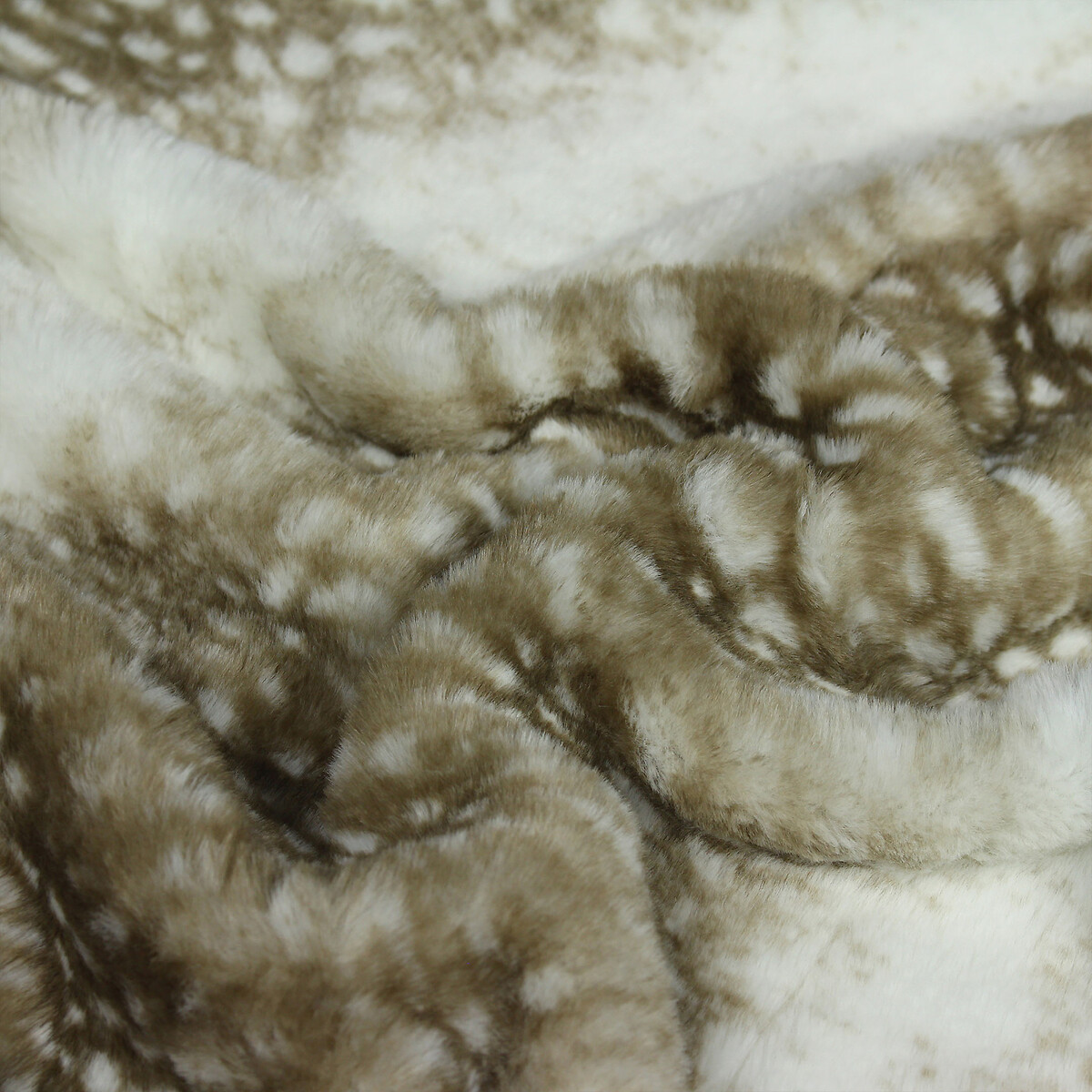 Fawn Faux Fur Throw multi-coloured, PAOLETTI