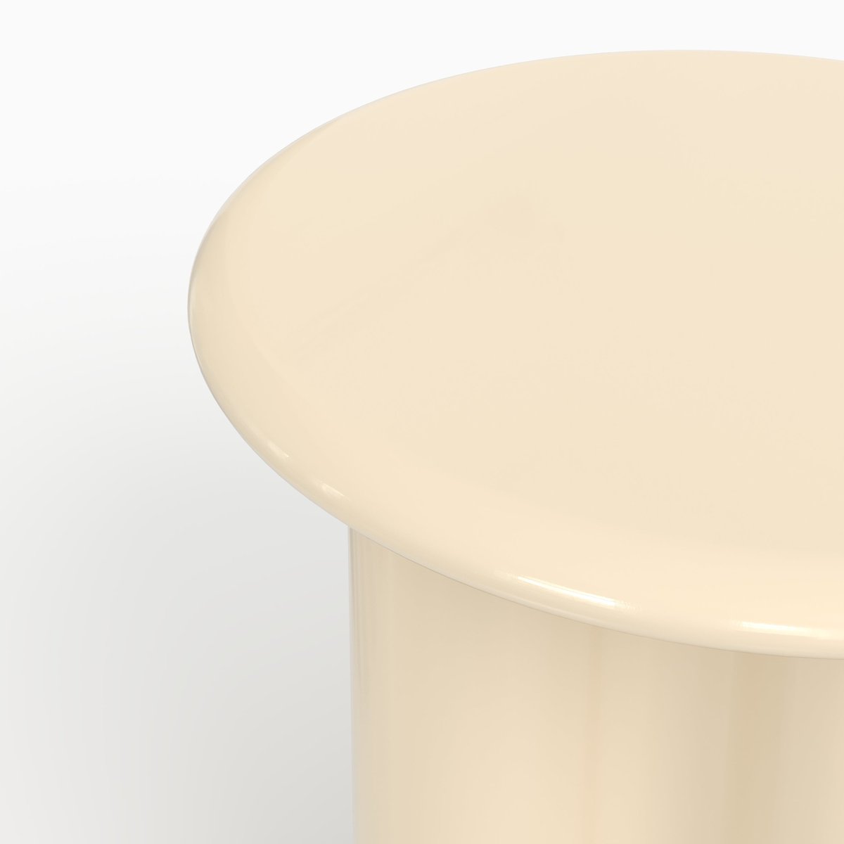 Table d'appoint Olya - OLYA blanc, MAISON PAVANE