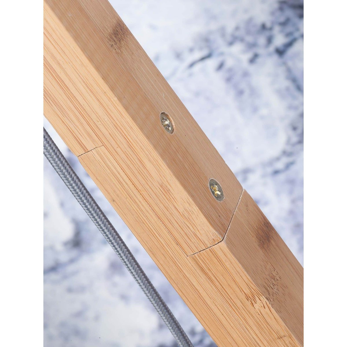 Lampadaire Bambou IBIZA naturel, GOOD & MOJO