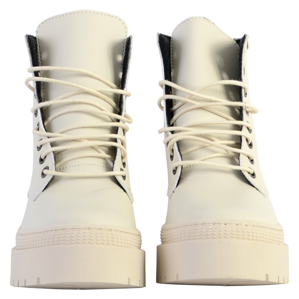 Bottine Montante beige hielo, VICTORIA
