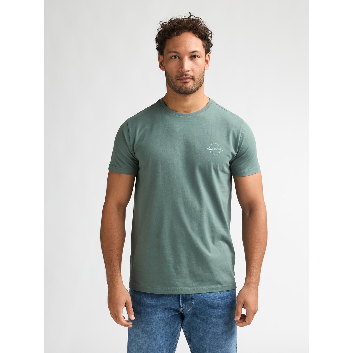 Lot de 3 t-shirts en jersey salsa multicolore, PETROL INDUSTRIES
