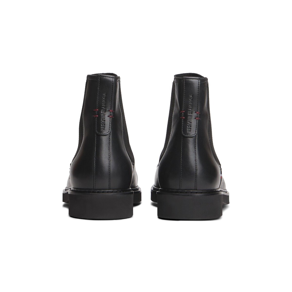 Bottines Chelsea en cuir ultra light noir, TOMMY HILFIGER