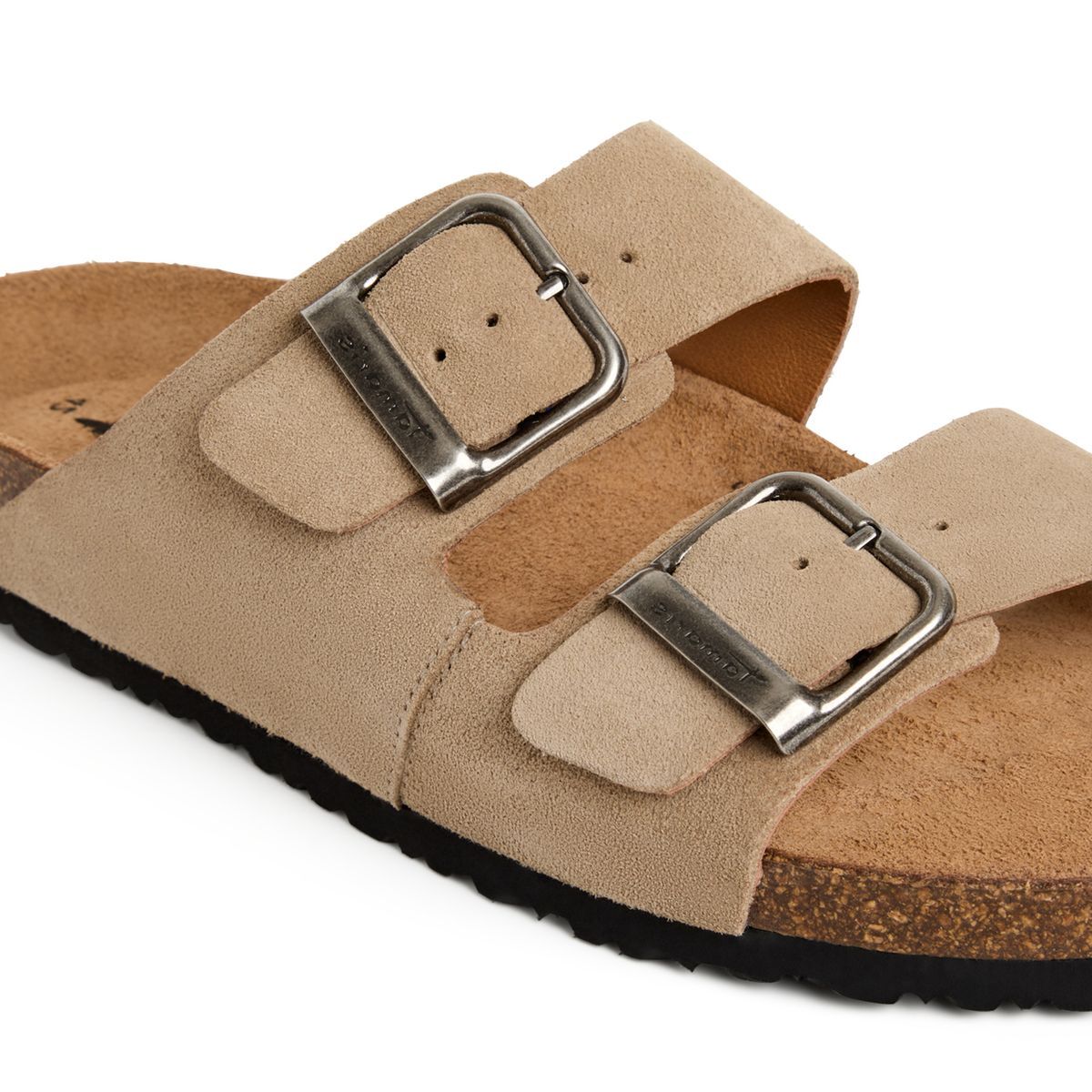 Mule homme marron acajou structuré, TAMARIS