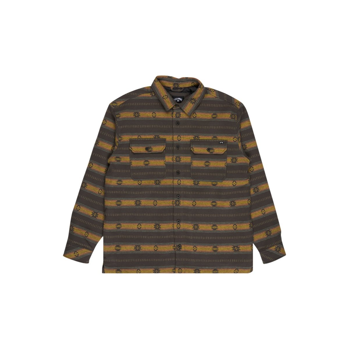 Chemise manches longues OFFSHORE LINED OVERSHIRT noir raven, BILLABONG