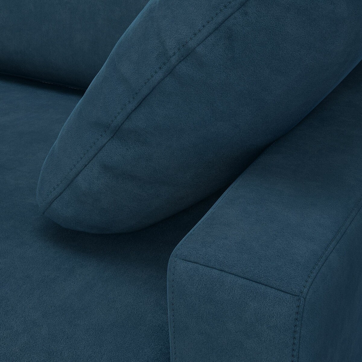 Canapé convertible 2, 3 ou 4 places, Comfort Bultex®, en velours, TIMOR bleu de prusse, LA REDOUTE INTERIEURS