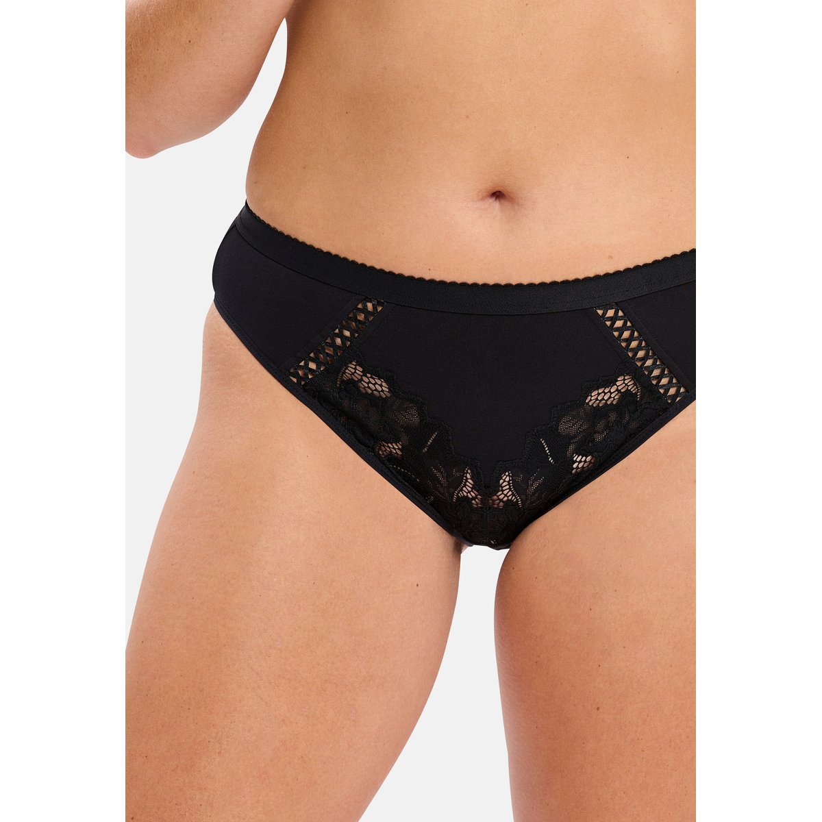 Slip COTON D'ARUM noir, SANS COMPLEXE