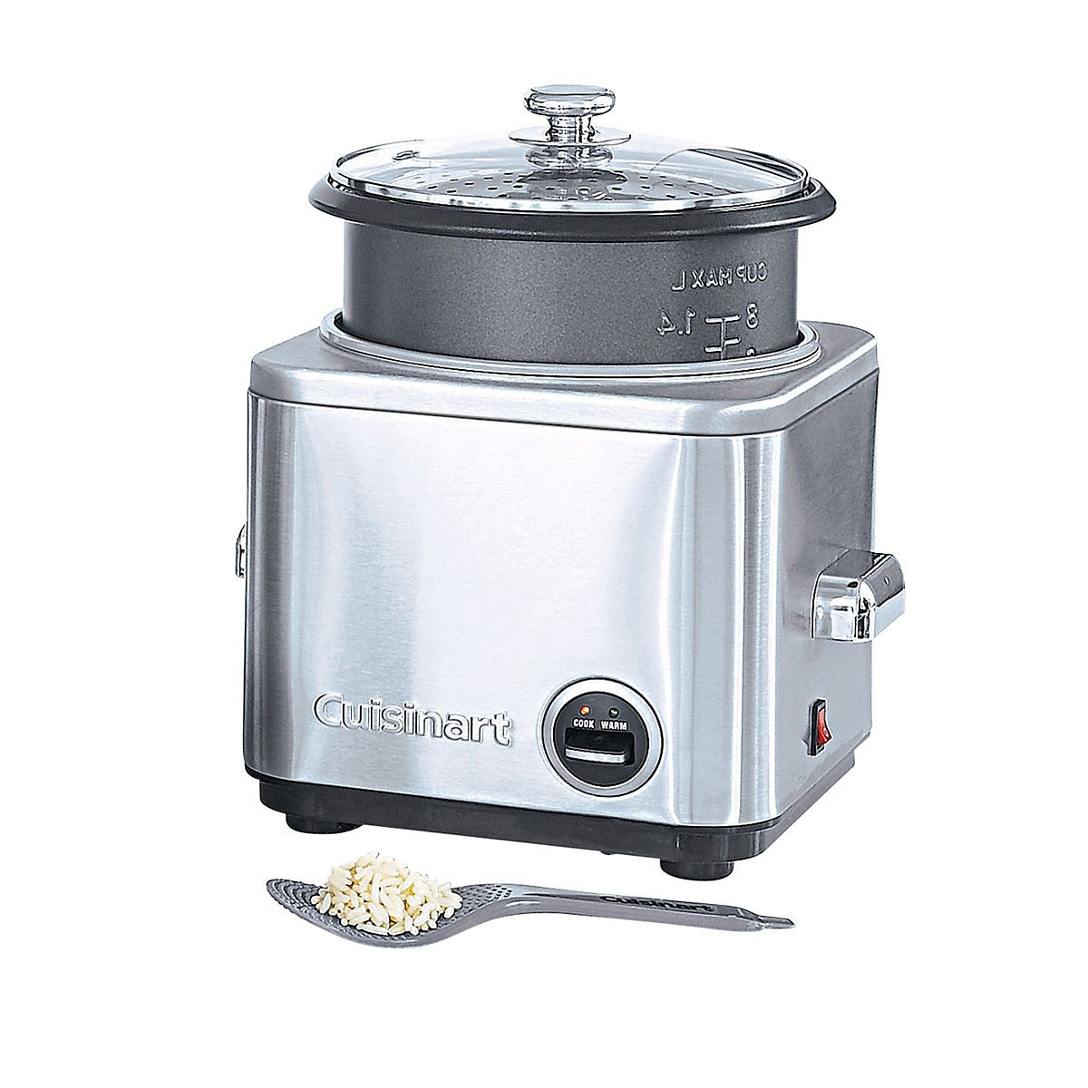 Rijstkoker CRC400E brossed staal, CUISINART