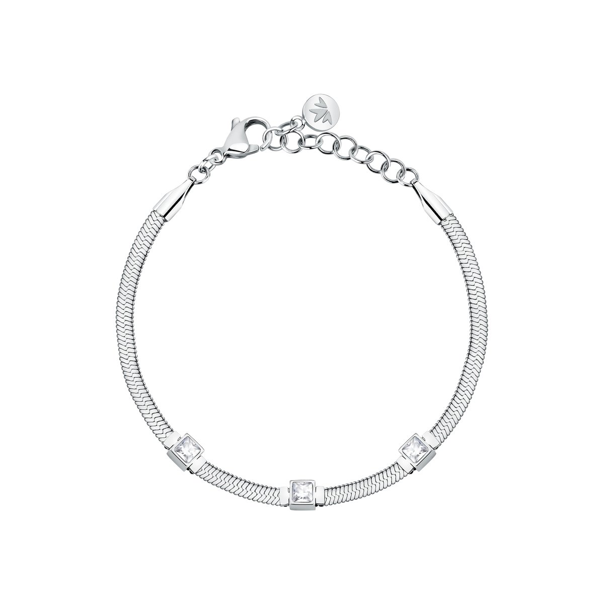 Bracelet GIOIA argent, blanc, MORELLATO