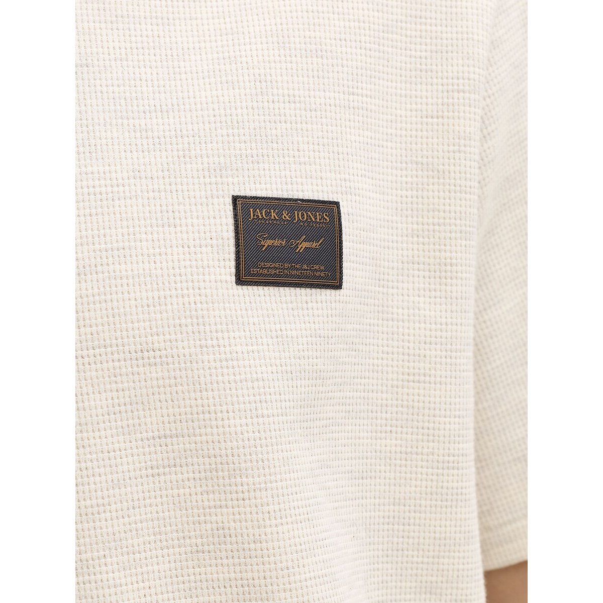 T-shirt manches courtes beige, JACK & JONES