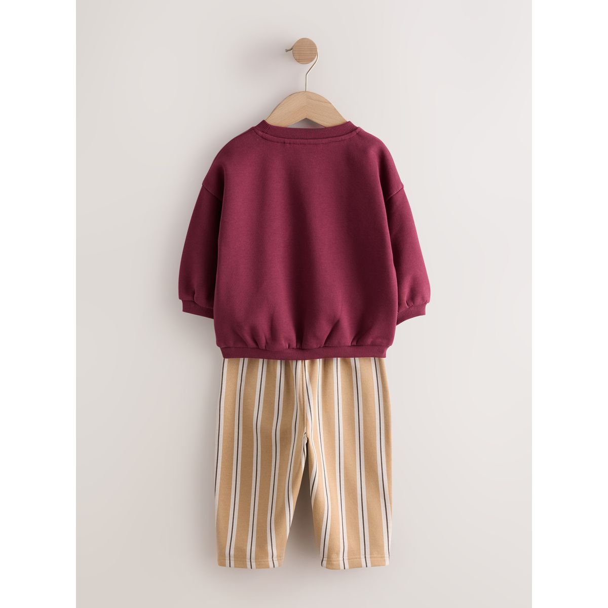 Sweat ras du cou et pantalon de jogging rouge, NEXT
