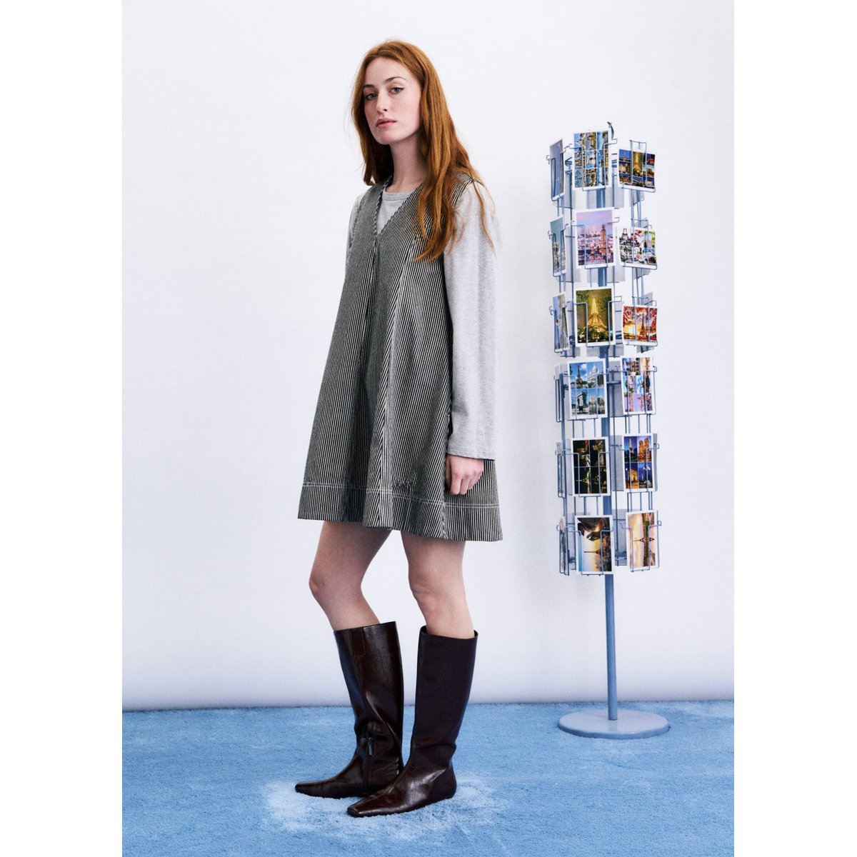 Robe Camber en coton CAMBER anthracite, FRNCH