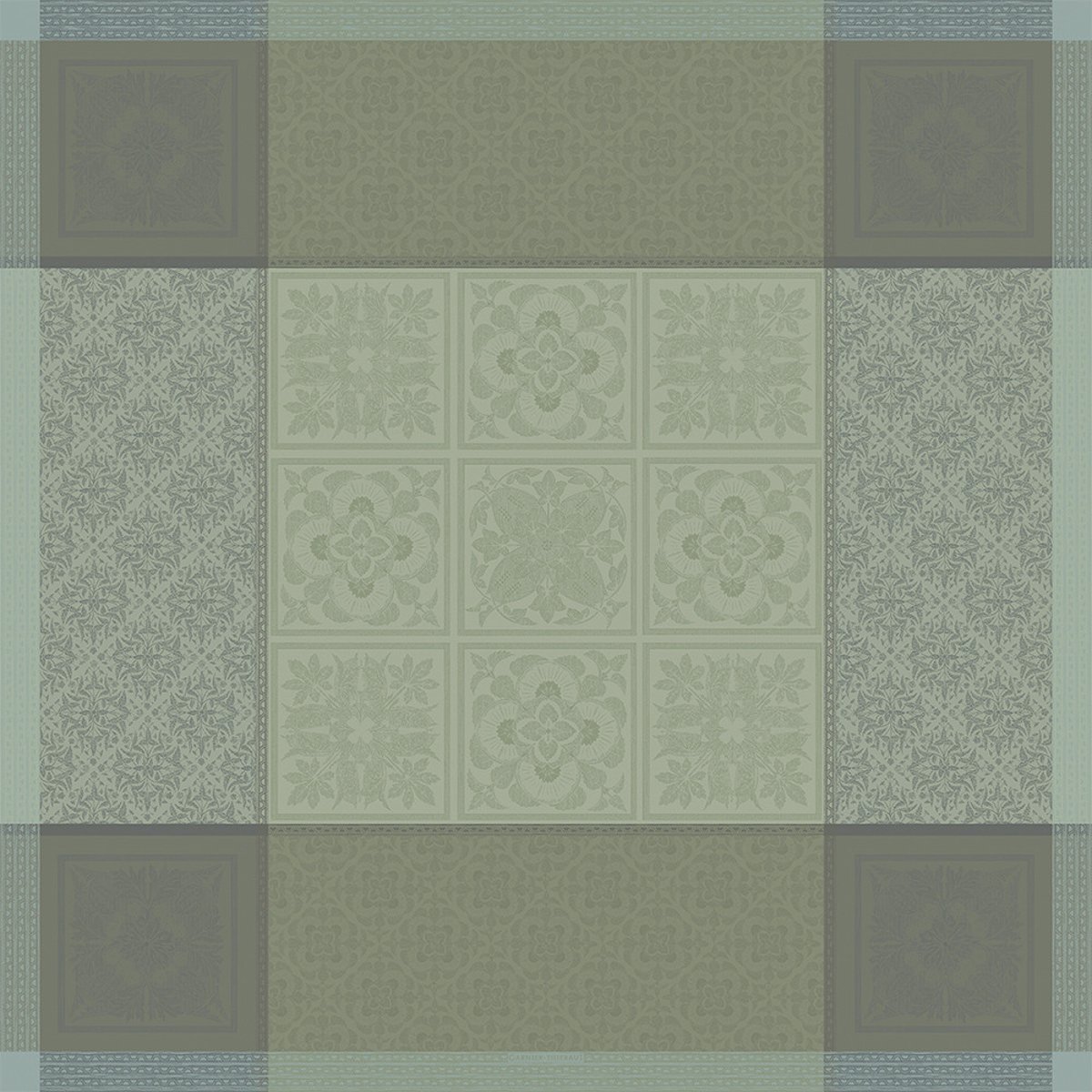 Nappe pur lin HARMONIE opaline, GARNIER THIEBAUT