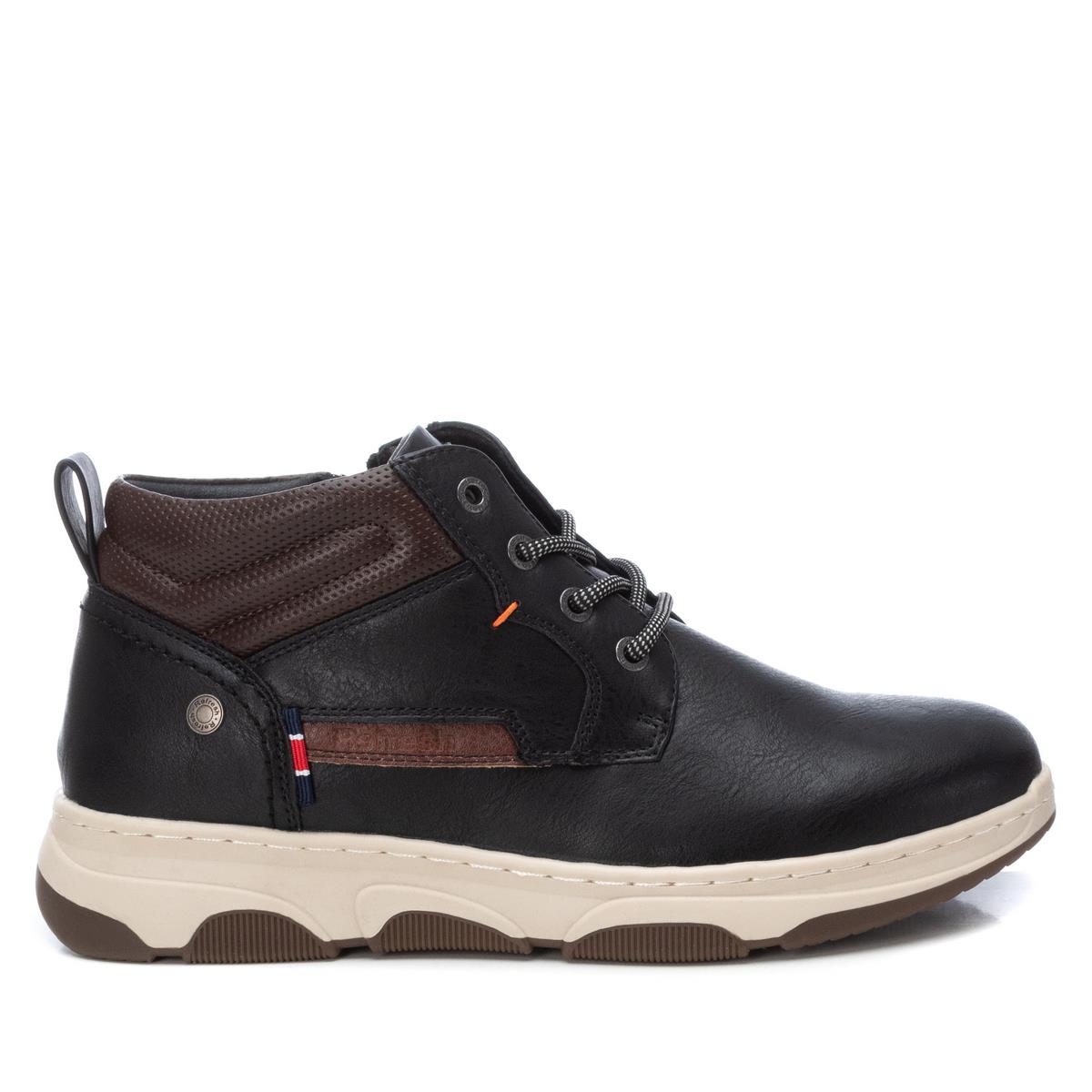 Baskets Plaine Décontractée Fermeture éclair noir, REFRESH