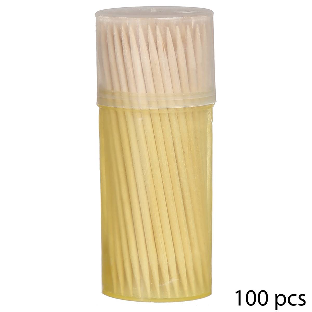 4 boîtes 100 cure-dents multicolored, 5FIVE SIMPLY SMART