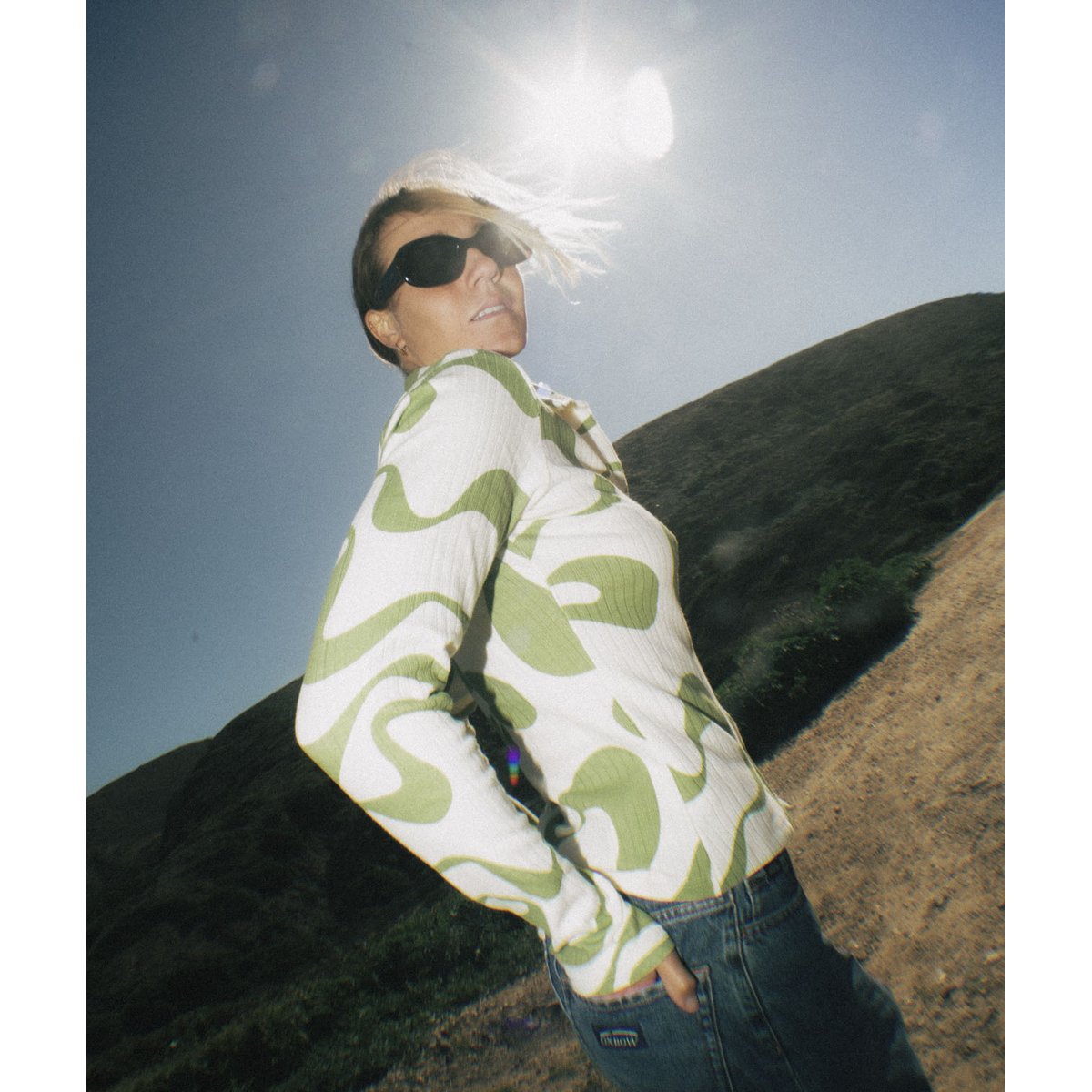 Chemise manches longues WARPY snow, OXBOW