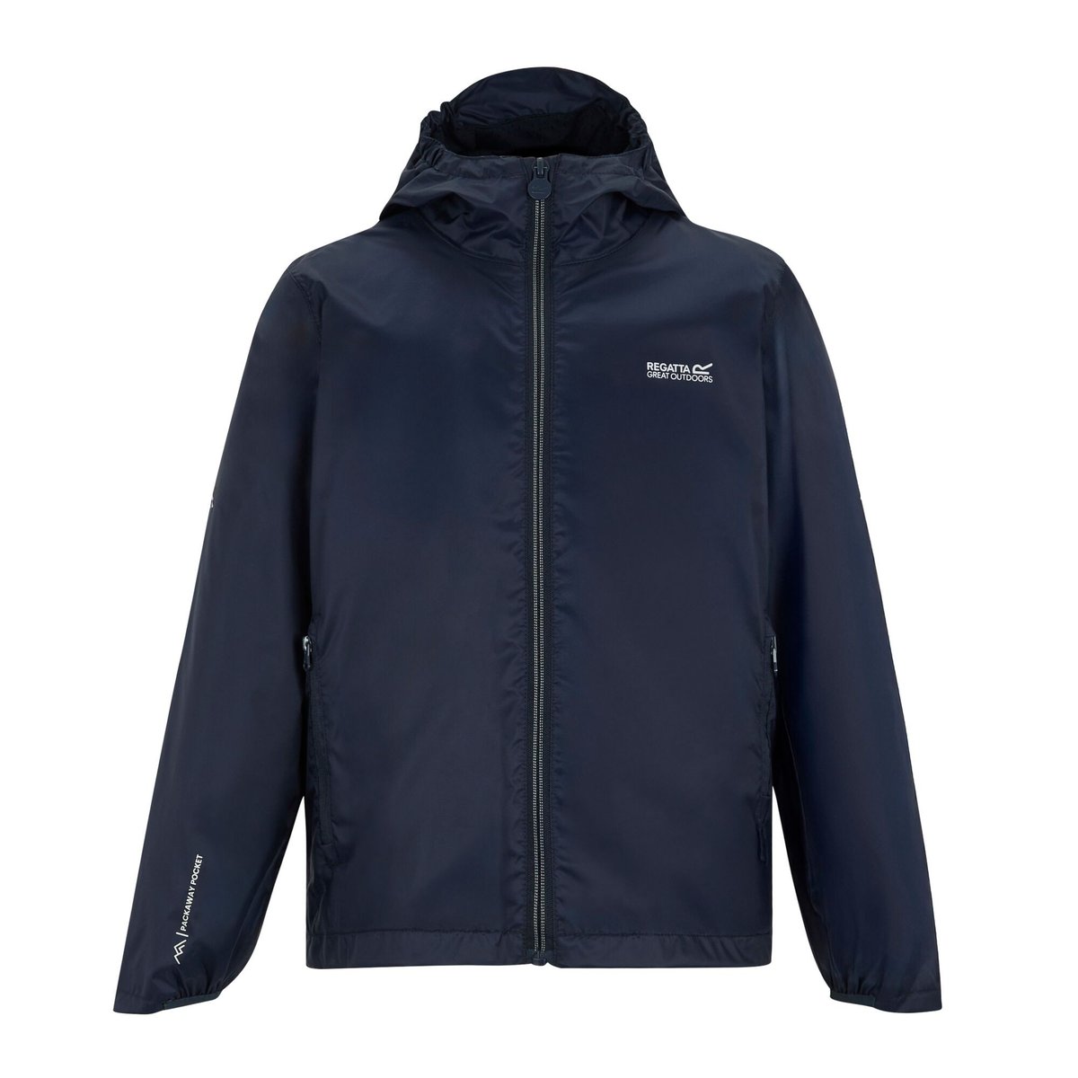 Veste imperméable à capuche LEVER bleu marine, REGATTA