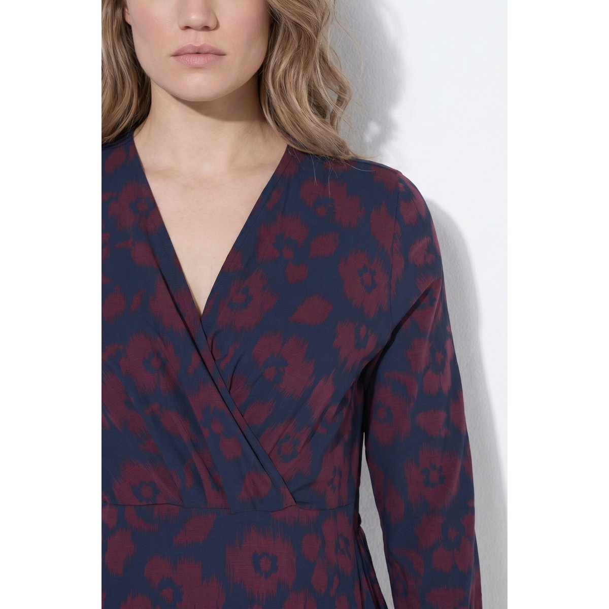 Robe en jersey de coton bio marine, ULLA POPKEN