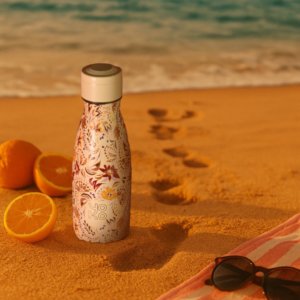 Bouteille isotherme Marbella 26 cl multicolore, YOKO