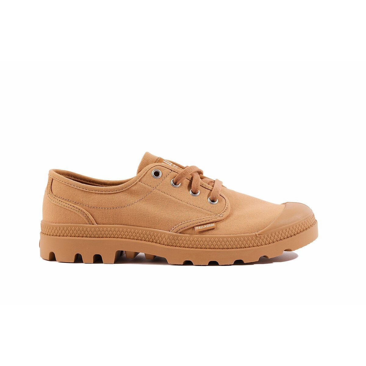 Baskets basses Pampa Oxford camel, PALLADIUM