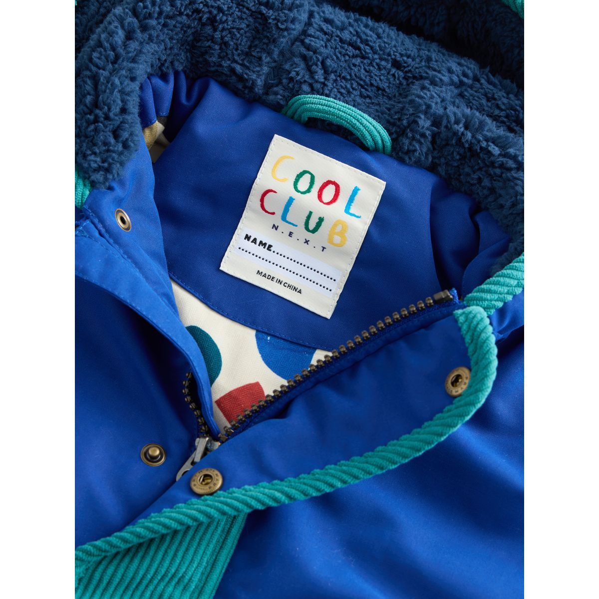 Veste à capuche bleu, NEXT