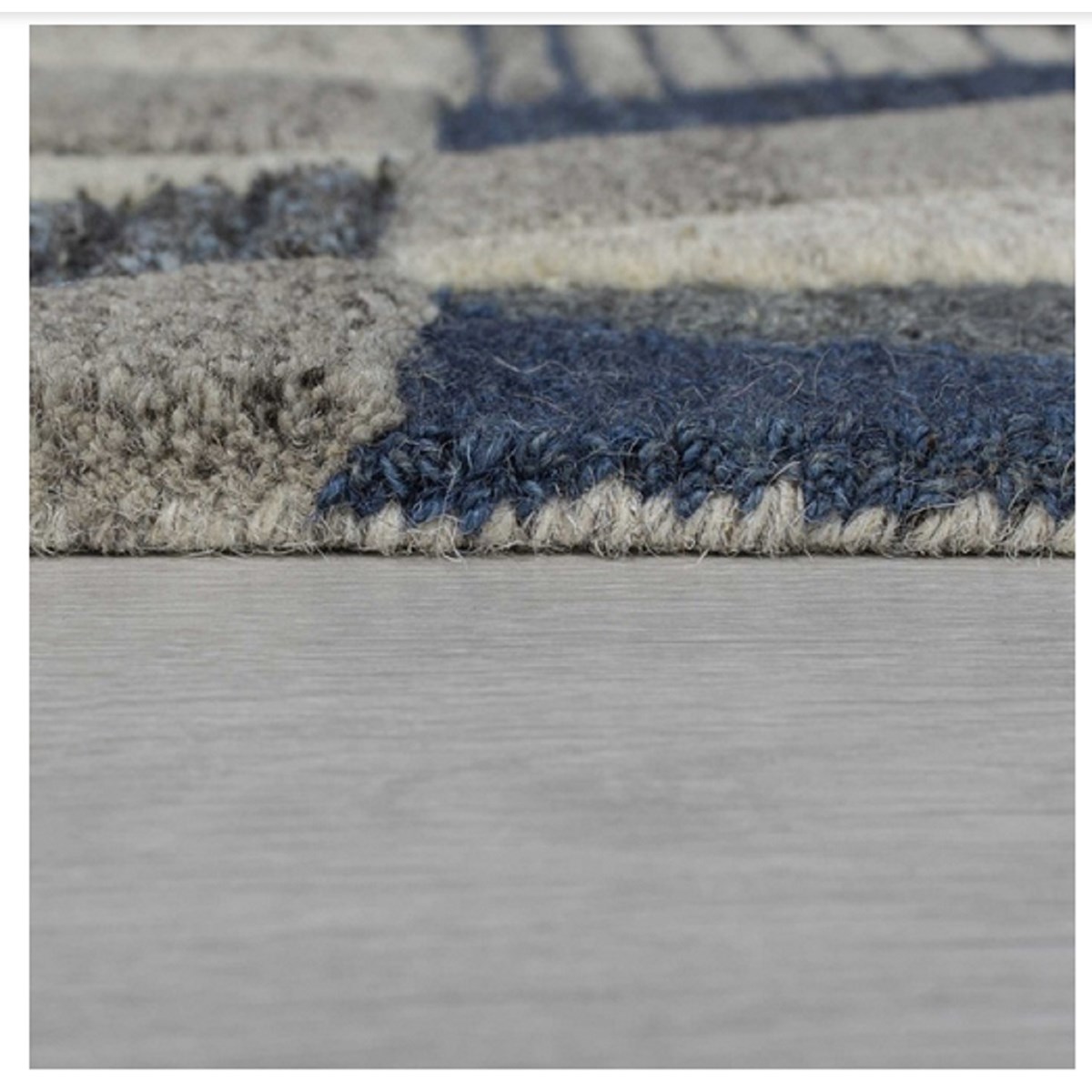 Tapis en laine ASHER bleu, FLAIR RUGS