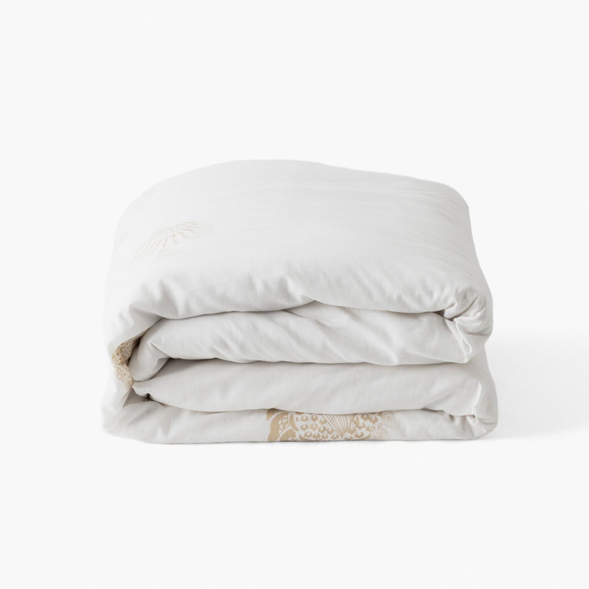Housse de couette Imprime AMORGOS imprime, CARRE BLANC