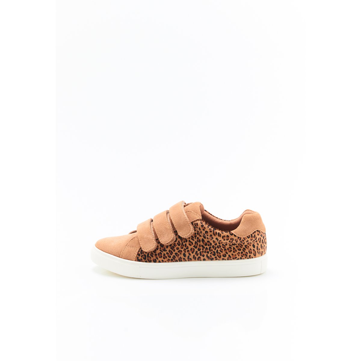 Baskets à scratchs Amortyl marron camel, DAMART