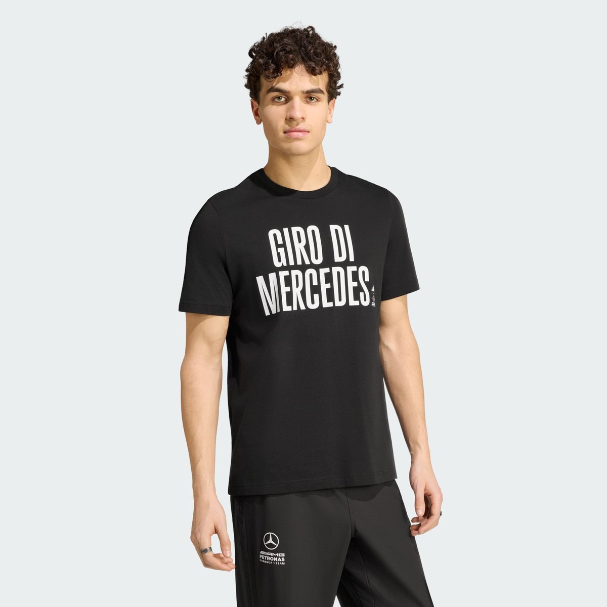 T-Shirt Mercedes - Amg Petronas Formula 1 Team Giro Di Mercedes T-Shirt Mercedes - Amg Petronas Formula 1 Team Giro Di Mercedes black, adidas Performance